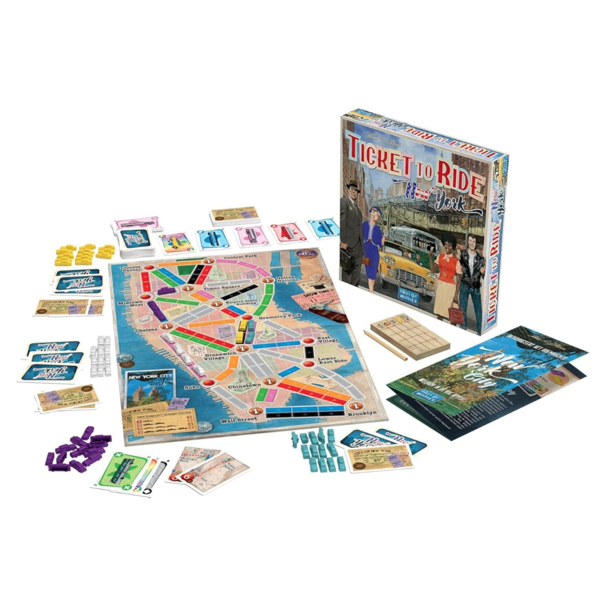 Asmodee Ticket to Ride New York Board Game