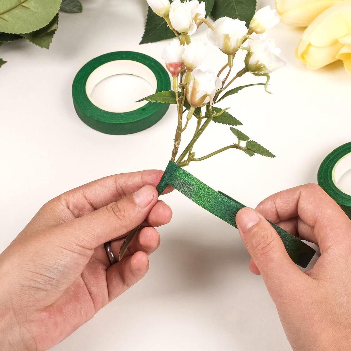 Floral Tape Self Adhesive Flower Making Tapes for Stem Wrap