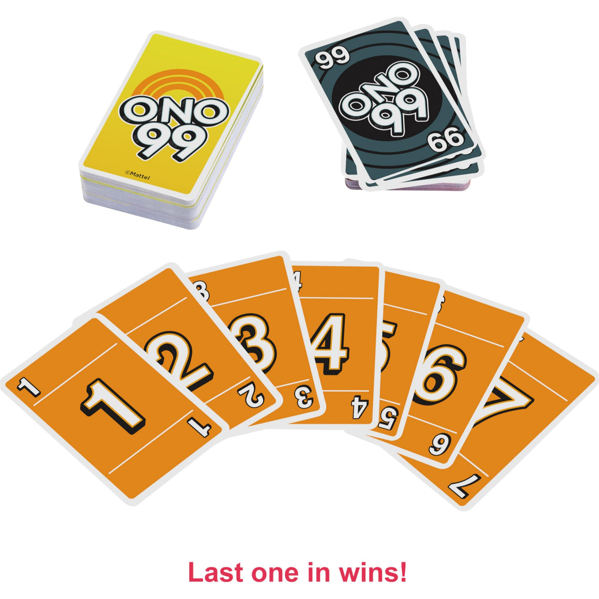 Mattel Games ONO 99 Card Game