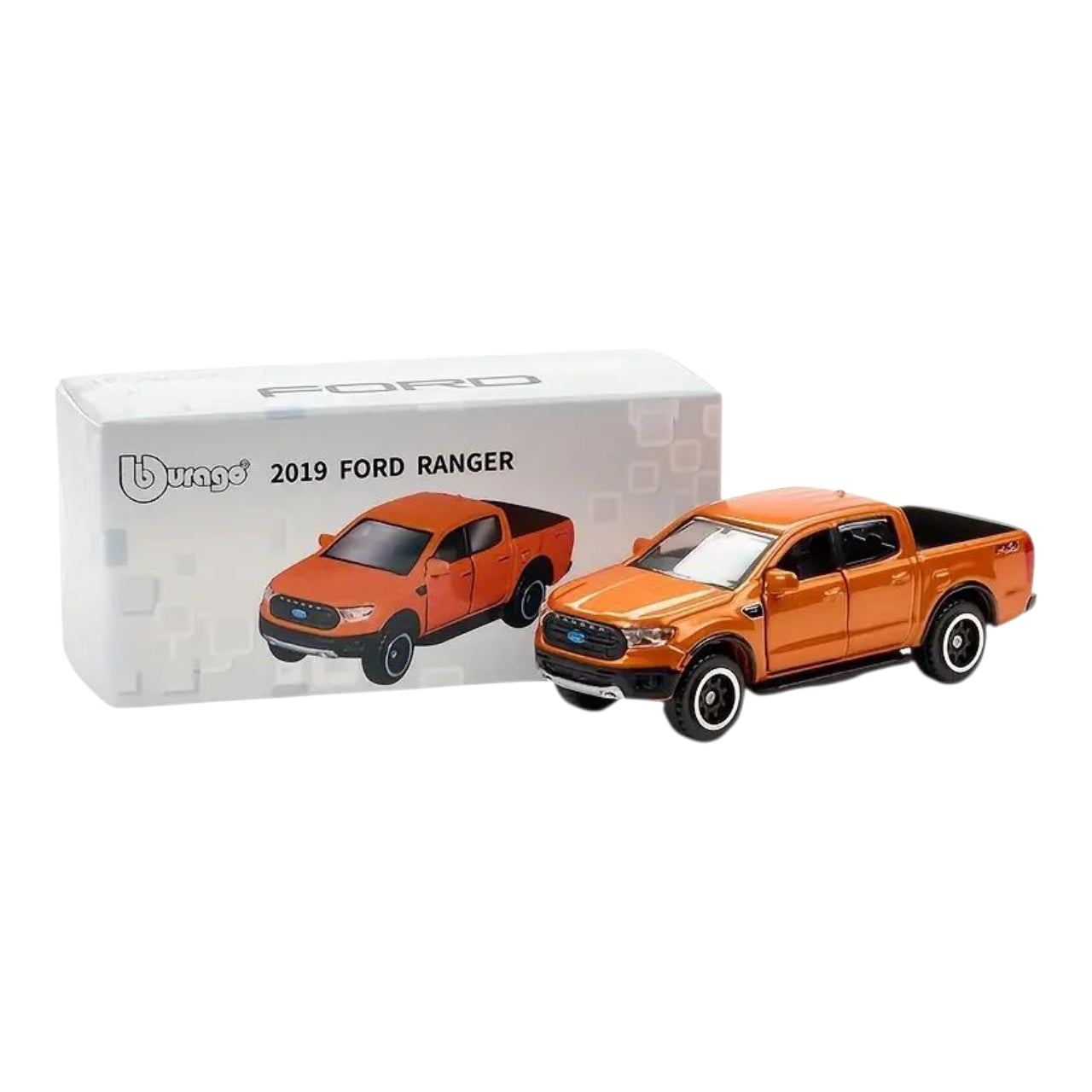 Bburago 2019 Ford Ranger 1:64 Scale