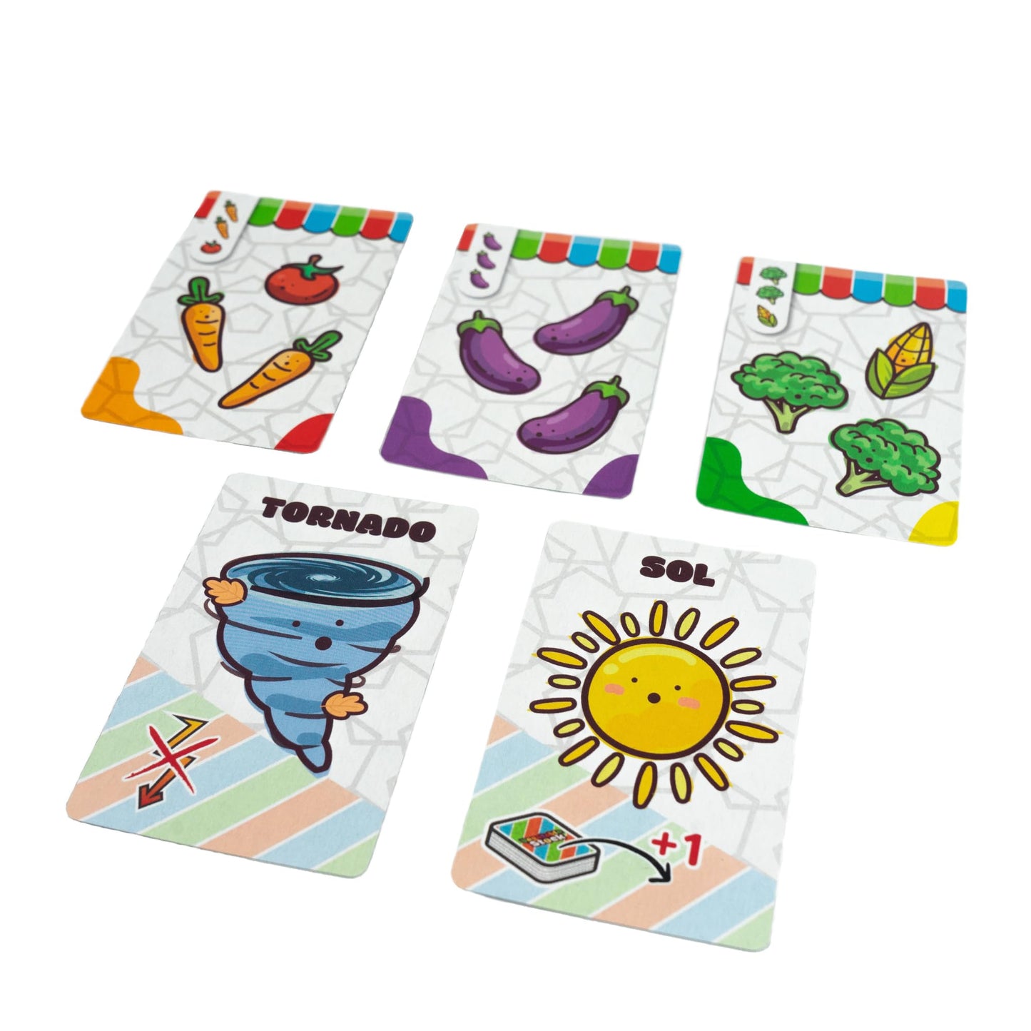 Vegetable Stock Card Game