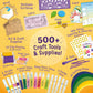 Imagimake Celebration Kit 25+ Exciting Craft Projects for Kids 500+ Craft Supplies Art & Craft DIY Kit