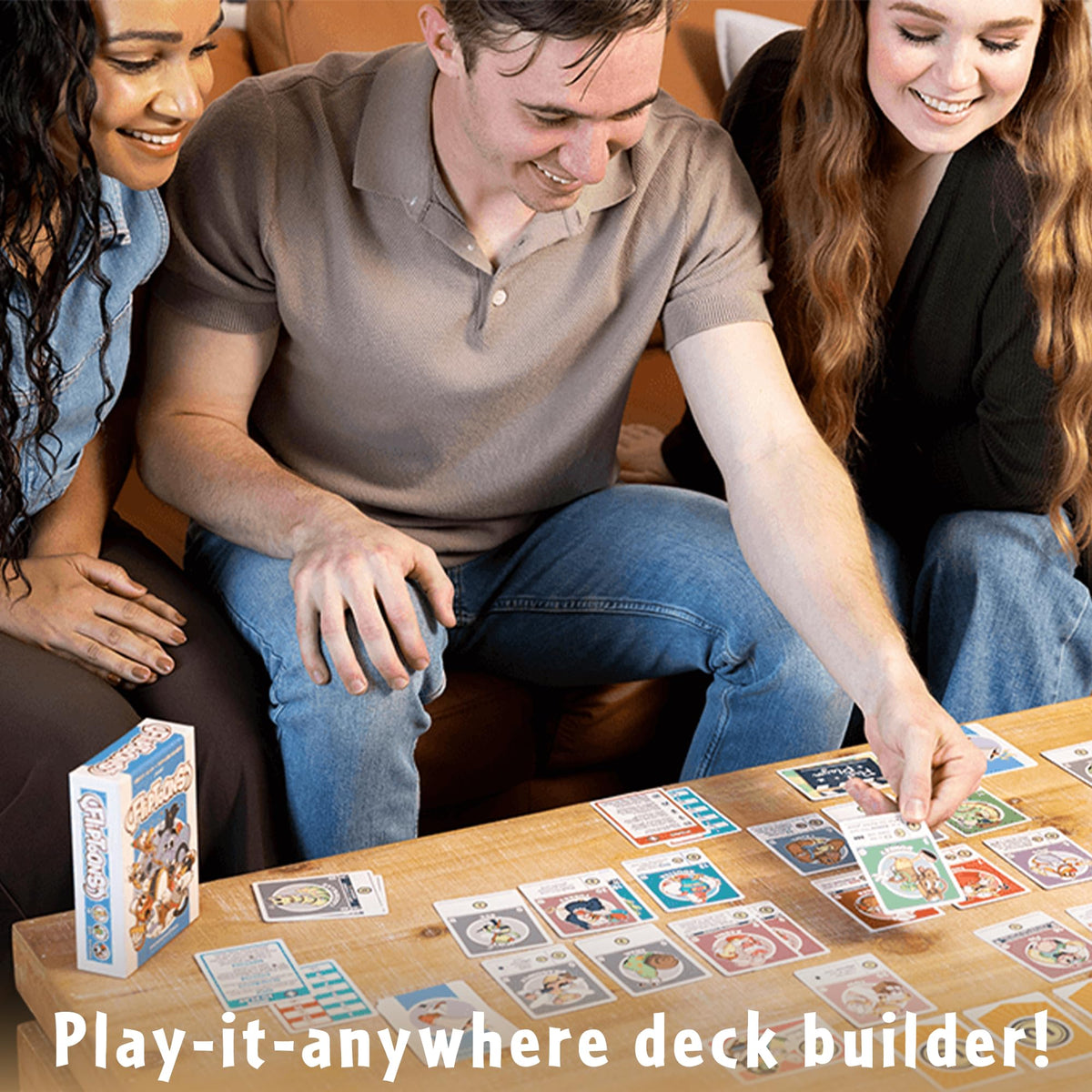 Thunderworks Games FlipToons an Animated Deck Building Card Game