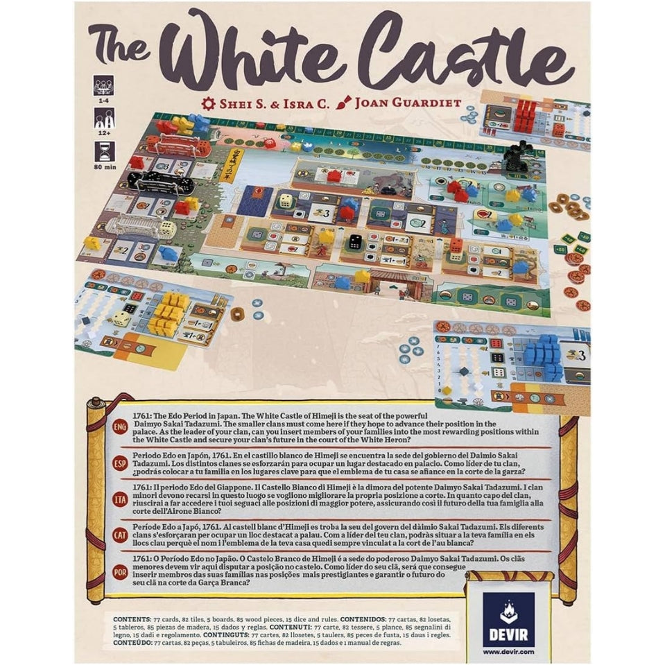 Devir - The White Castle Strategy Board Game