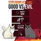 Exploding Kittens Good vs. Evil Inspired by Netflix Show Card Game