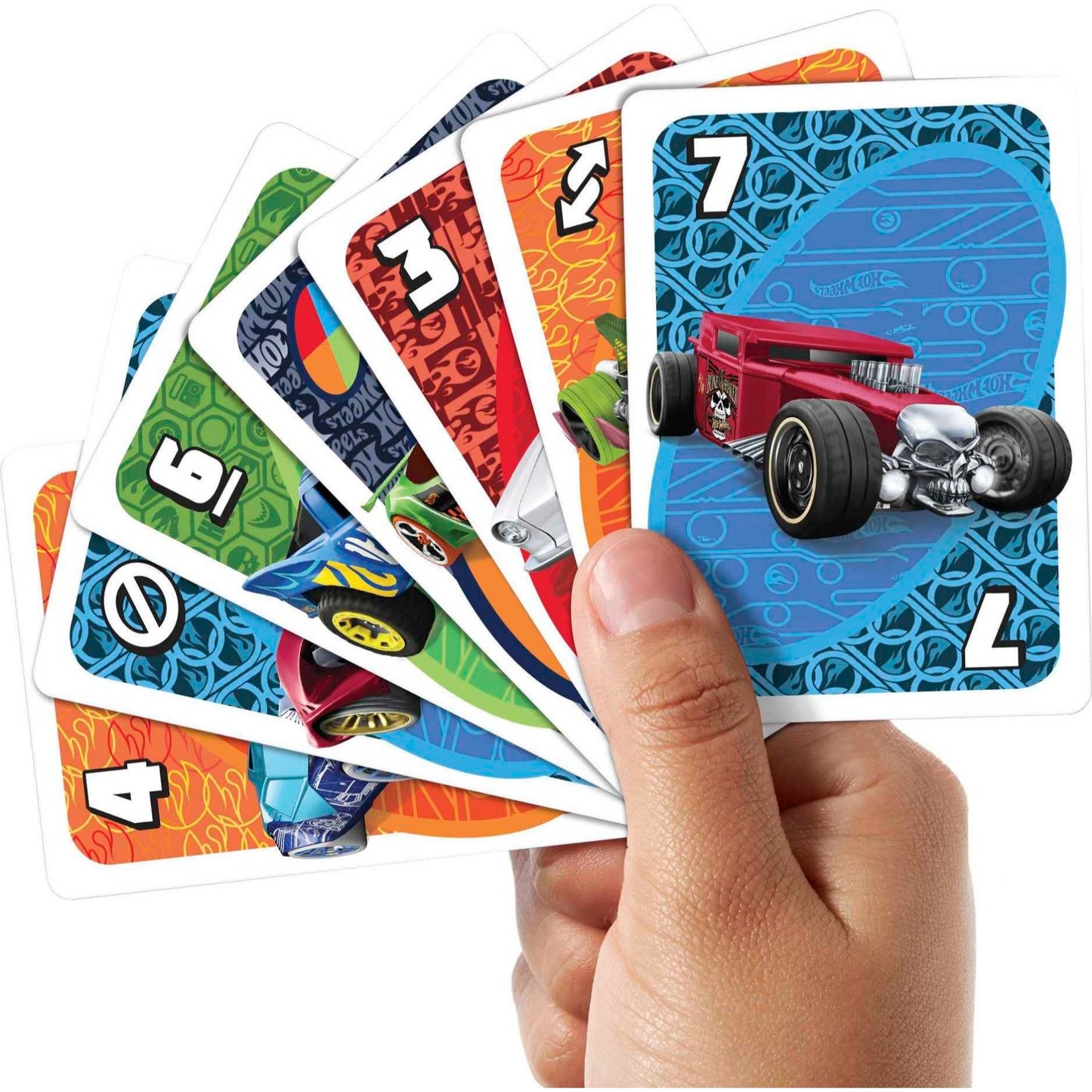 Uno Hot Wheels Theme Card Game