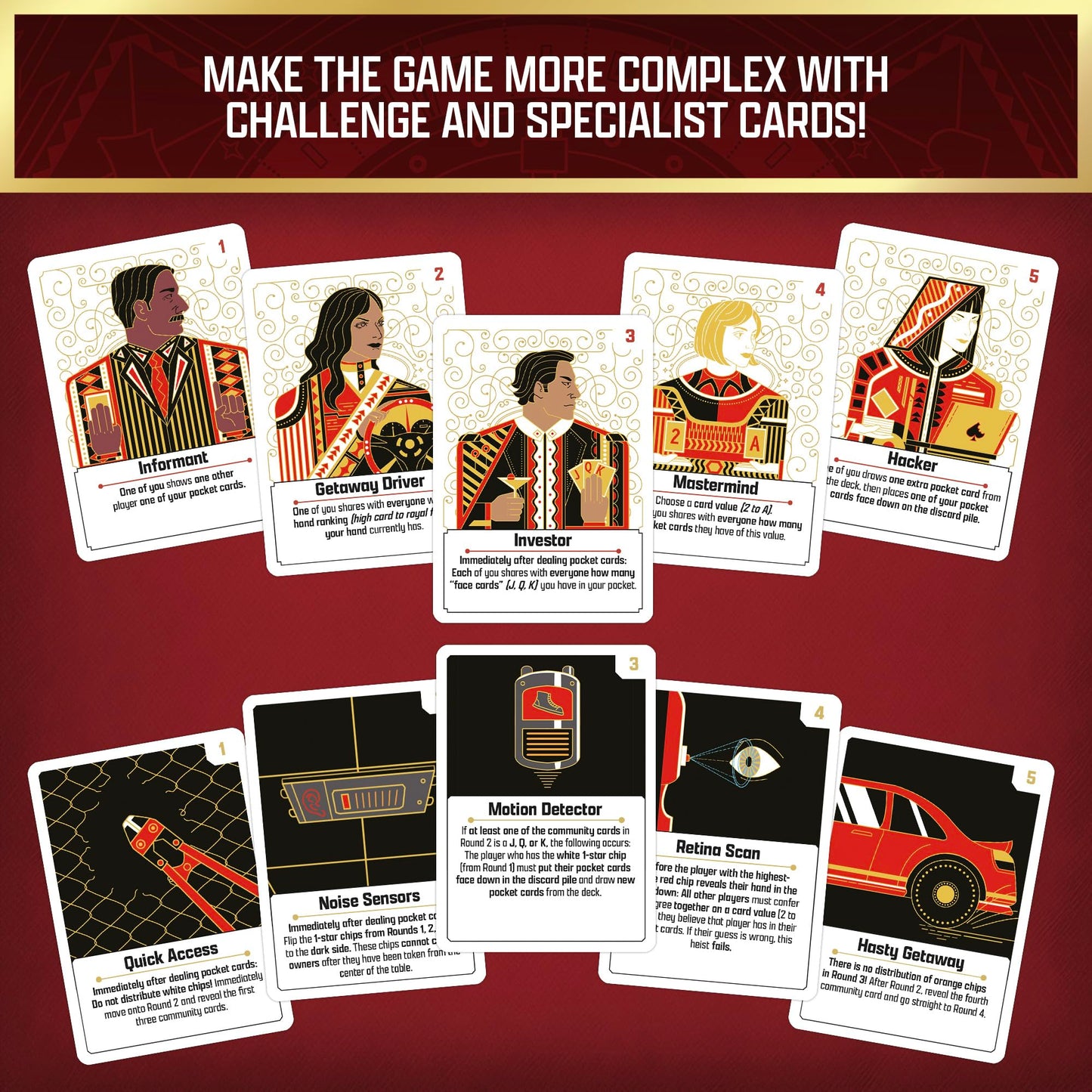 Thames & Kosmos The Gang Cooperative Poker Card Game