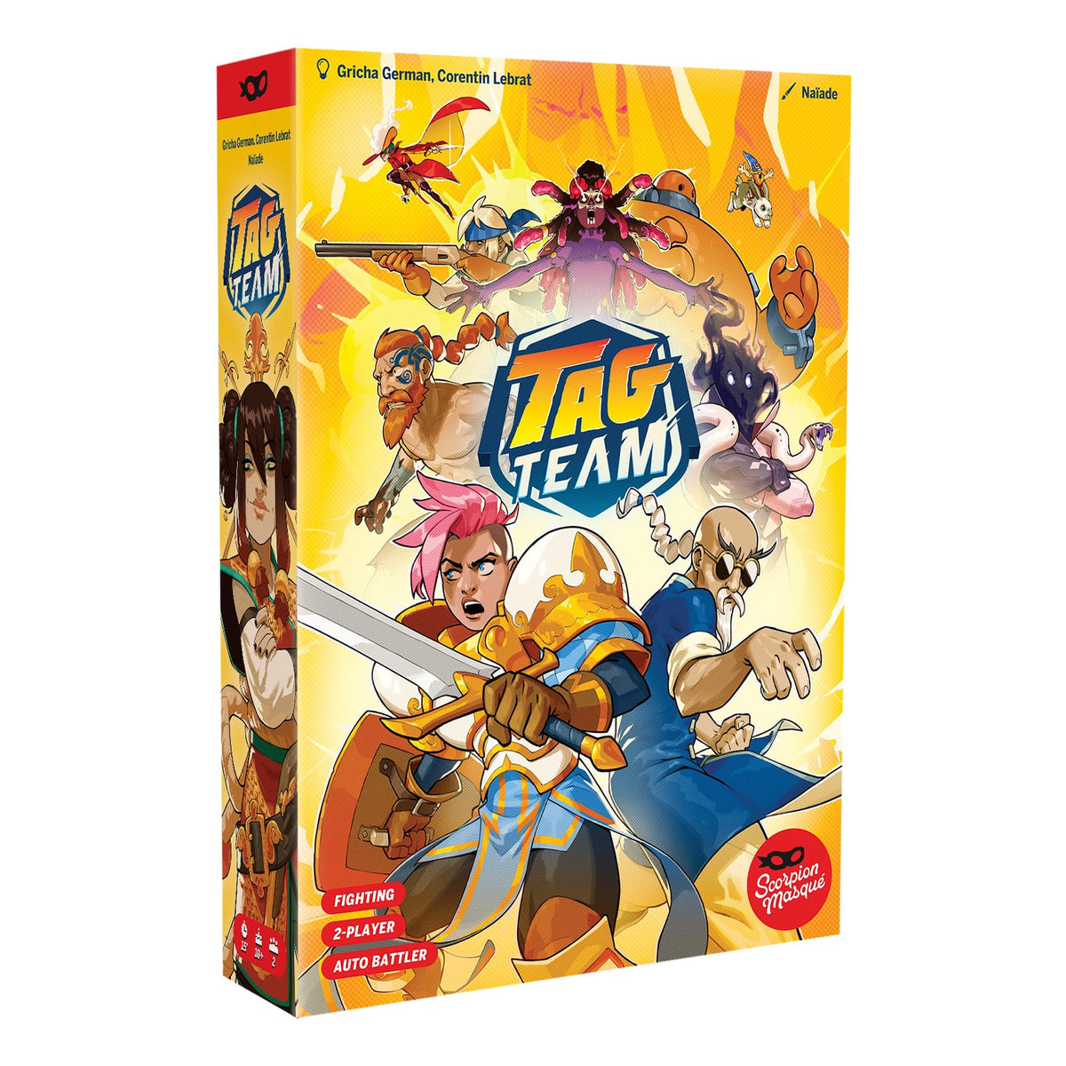Tag Team Arcade Fighting Auto Battler Card Game