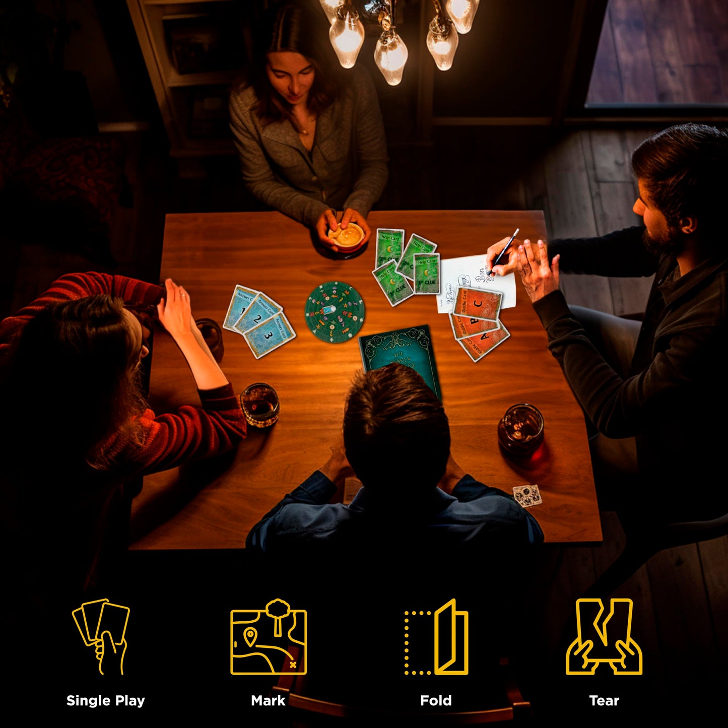 Thames & Kosmos The Exit Game The Sunken Treasure Card Based At Home Escape Room Game