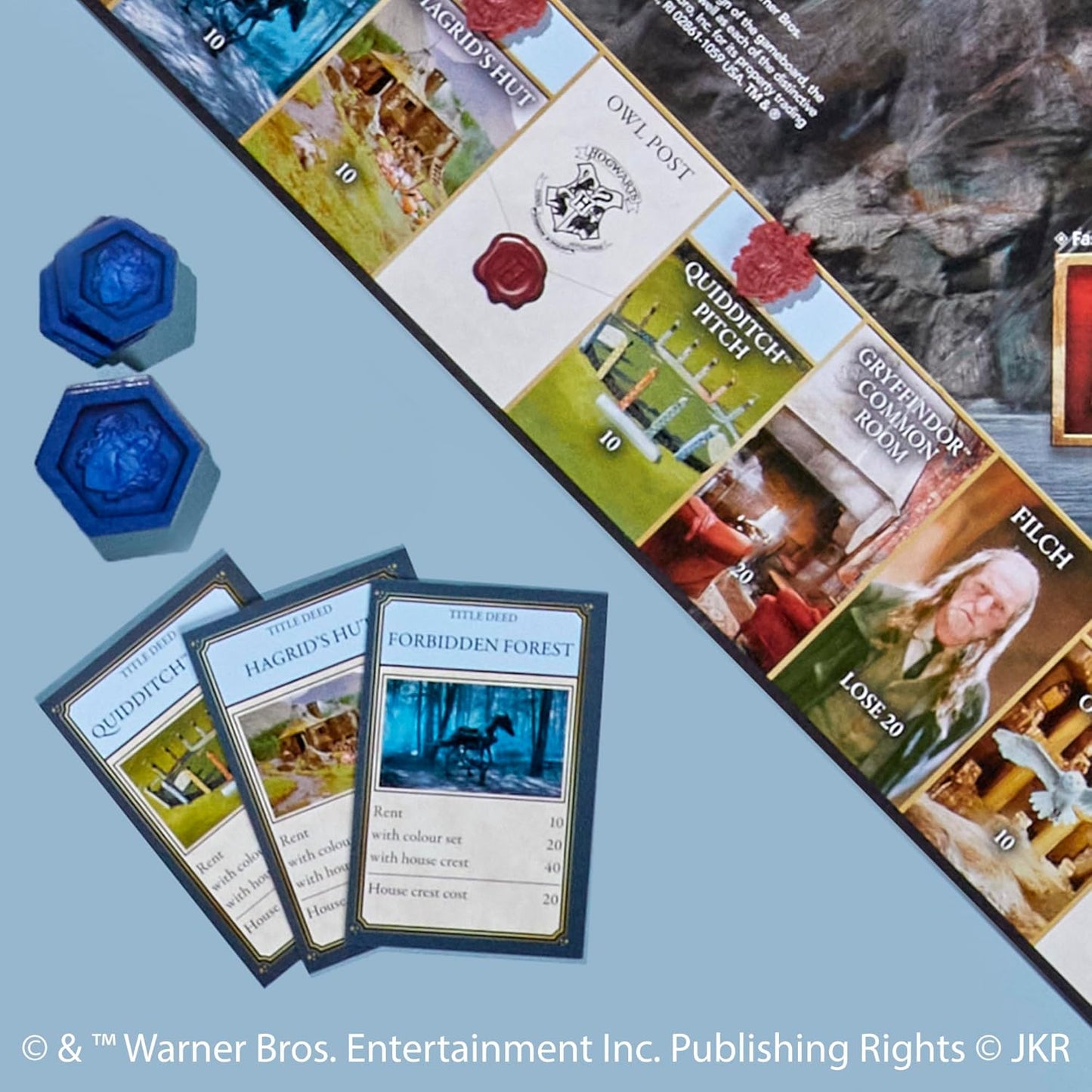 Hasbro Monopoly Harry Potter Edition Board Game A Magical Adventure at Hogwarts