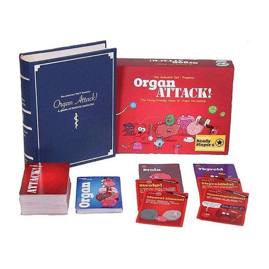 Awkward Yeti Organ Attack Card Game