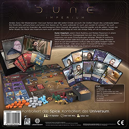 Dire Wolf Asmodee Dune Imperium Board Game