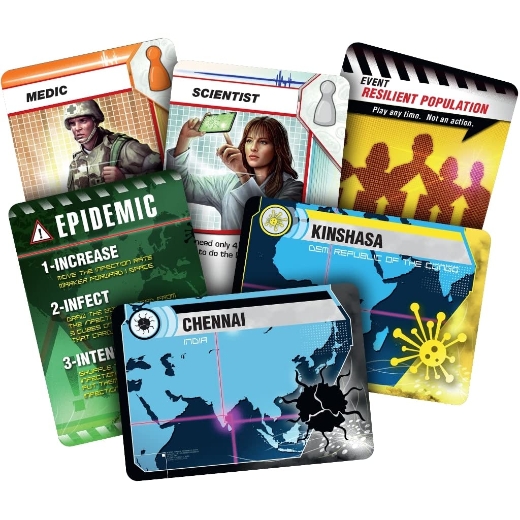 Z-Man Pandemic Board Game - A Cooperative Battle to Save Humanity Strategy Game