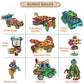 Smartivity Multi-Builds Spin-n-Go Kit 6-10 years DIY STEM Construction Toy