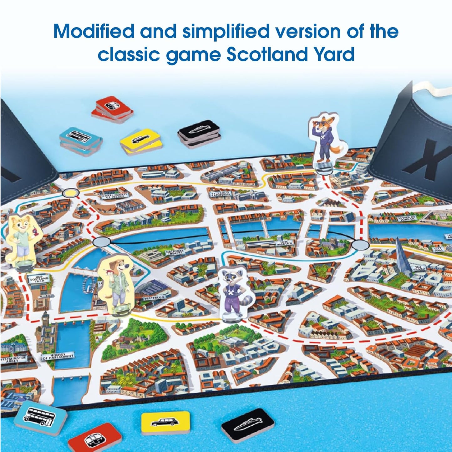 Funskool Scotland Yard Junior Board Game