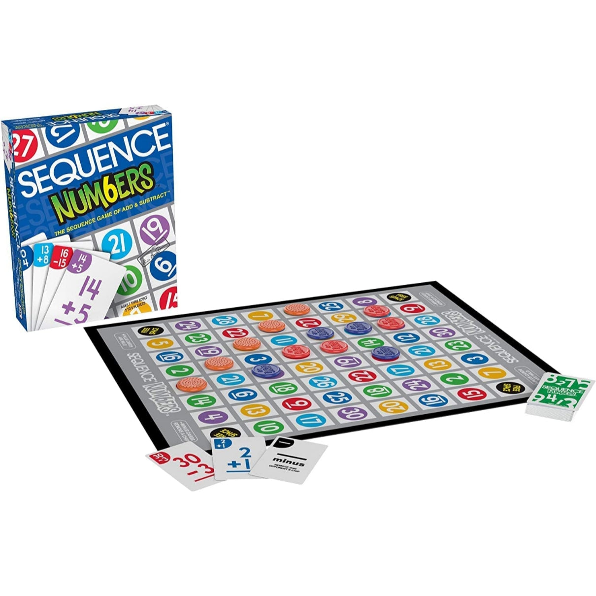 Sequence Numbers Board Game