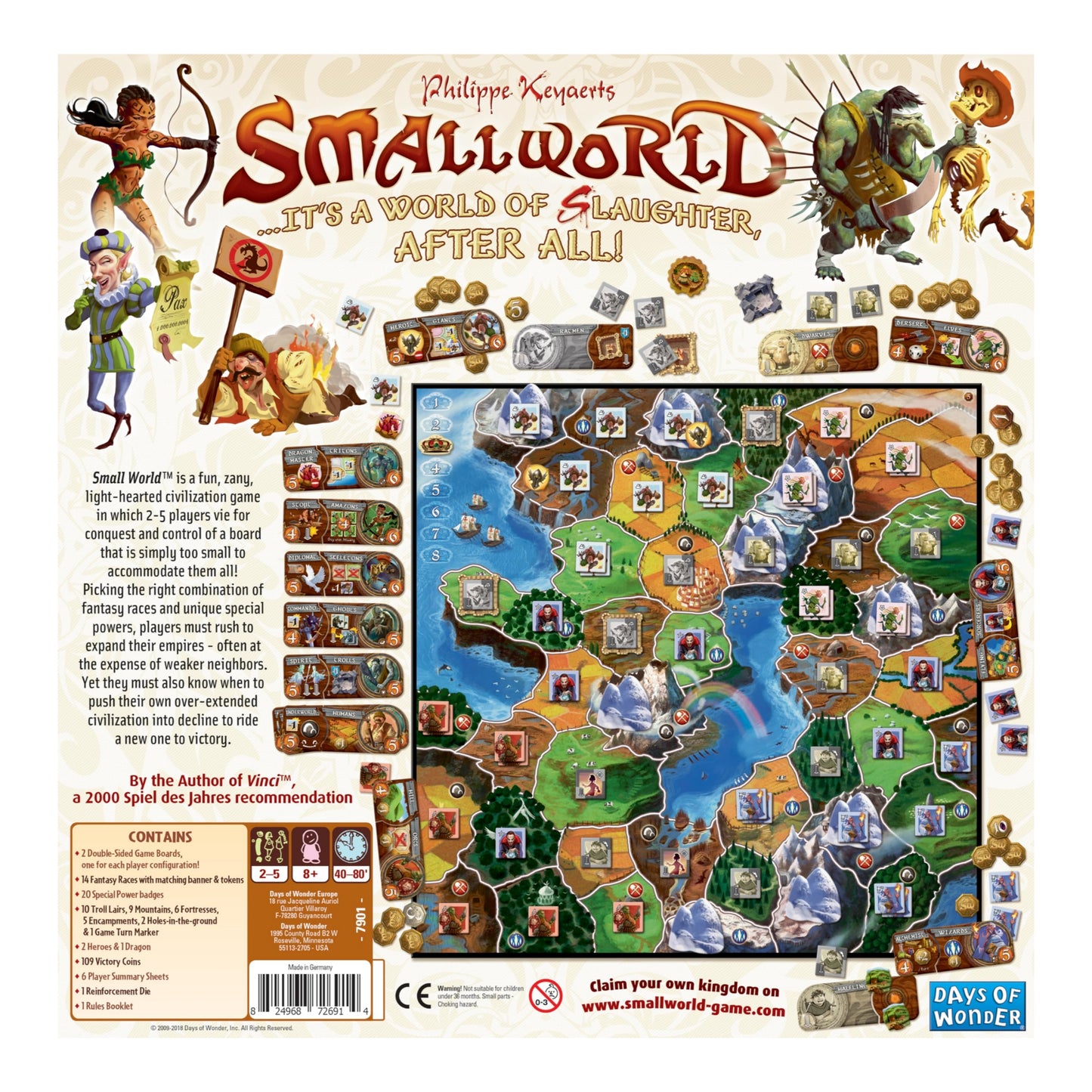 Asmodee Small World Board Game