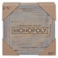 Hasbro Gaming Monopoly Rustic Series Premium Wooden Edition Board Game