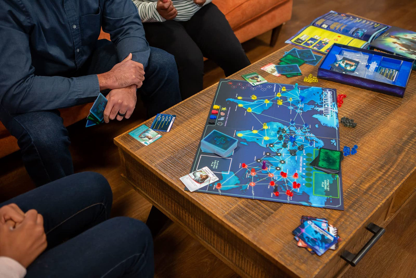 Z-Man Pandemic Board Game - A Cooperative Battle to Save Humanity Strategy Game