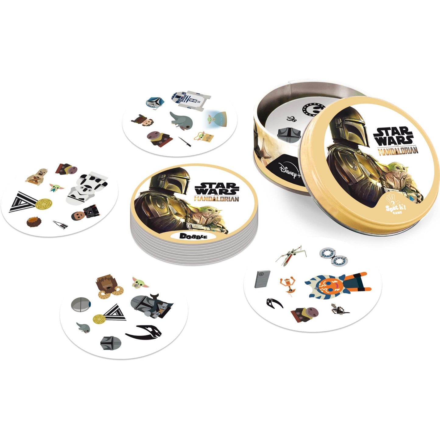 Spot it! Dobble Star Wars Mandalorian Card Game