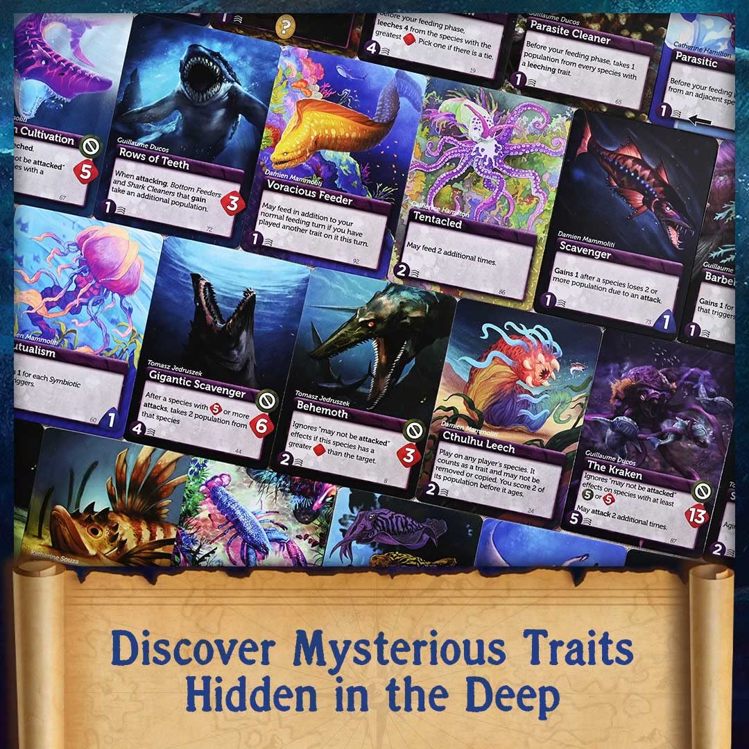 Northstar Game Studio Oceans Board Game Beautiful Strategy Ecosystem