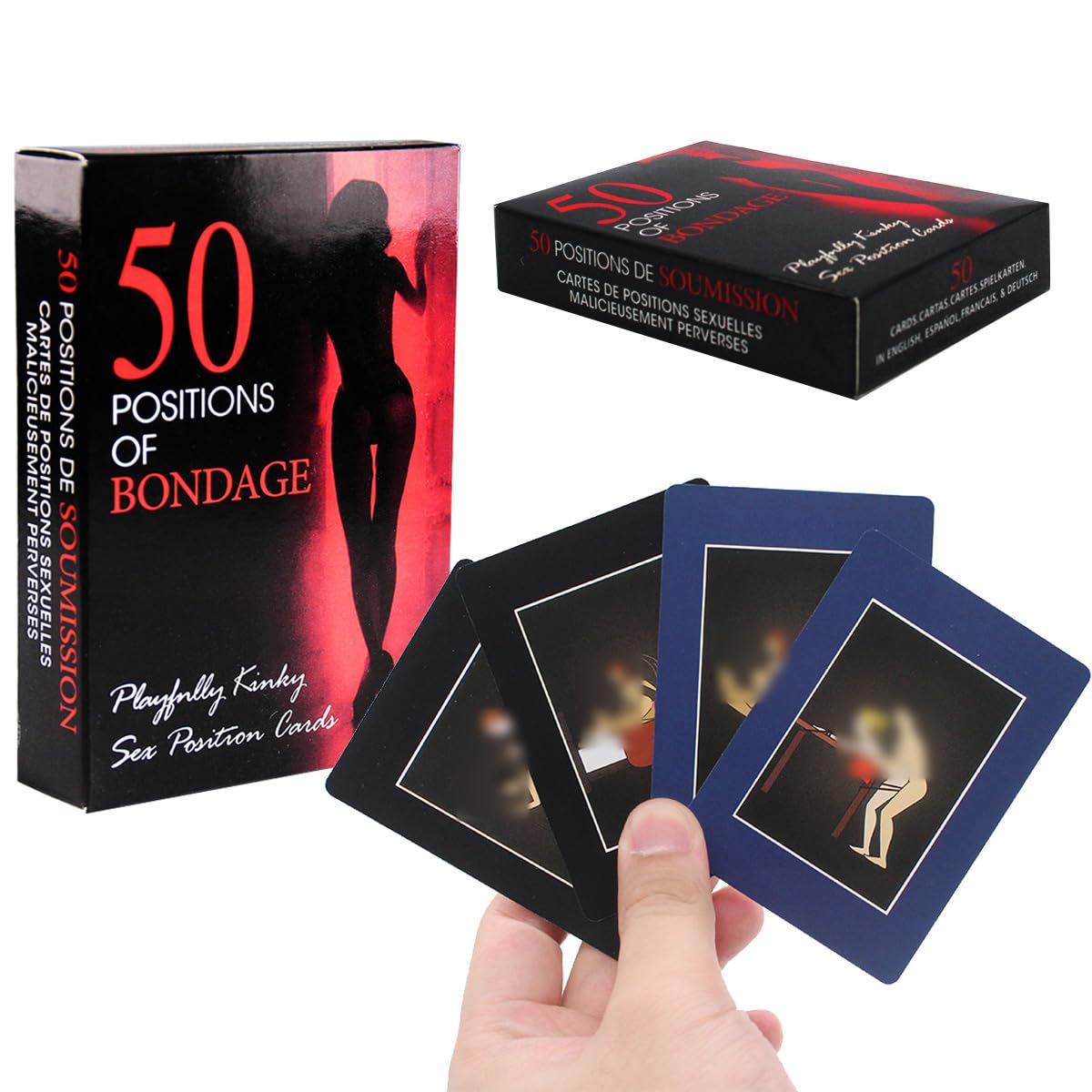 50 Positions Of Bondage Card Game