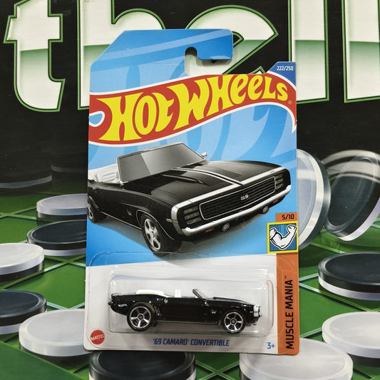 Hot Wheels 69 Camaro convertible