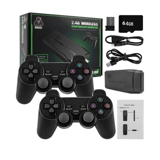 20000+ Retro Games! Wireless Console Stick with 64GB Memory Original BIS Certified