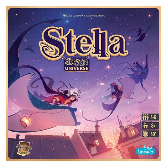Stella Dixit Universe Board Game - Competitive Sky Exploration Image Association Game