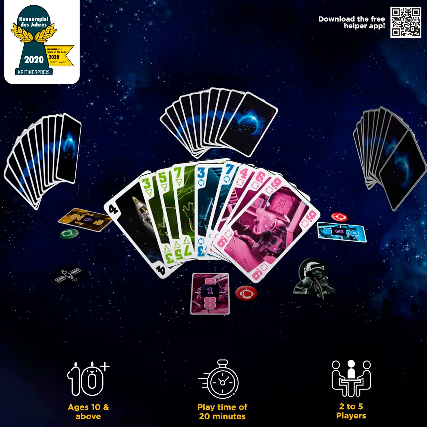 Thames & Kosmos The Crew Quest for Planet Nine Card Game