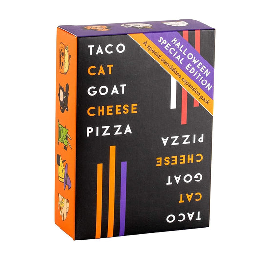 Taco Cat Goat Cheese Pizza Halloween Edition Wildly Spooky Card Game