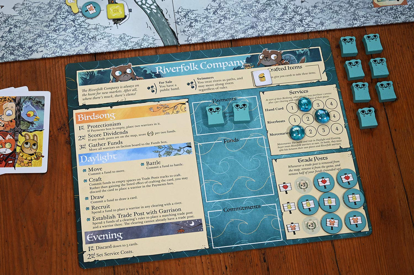 Root: The Riverfolk Expansion Board Game