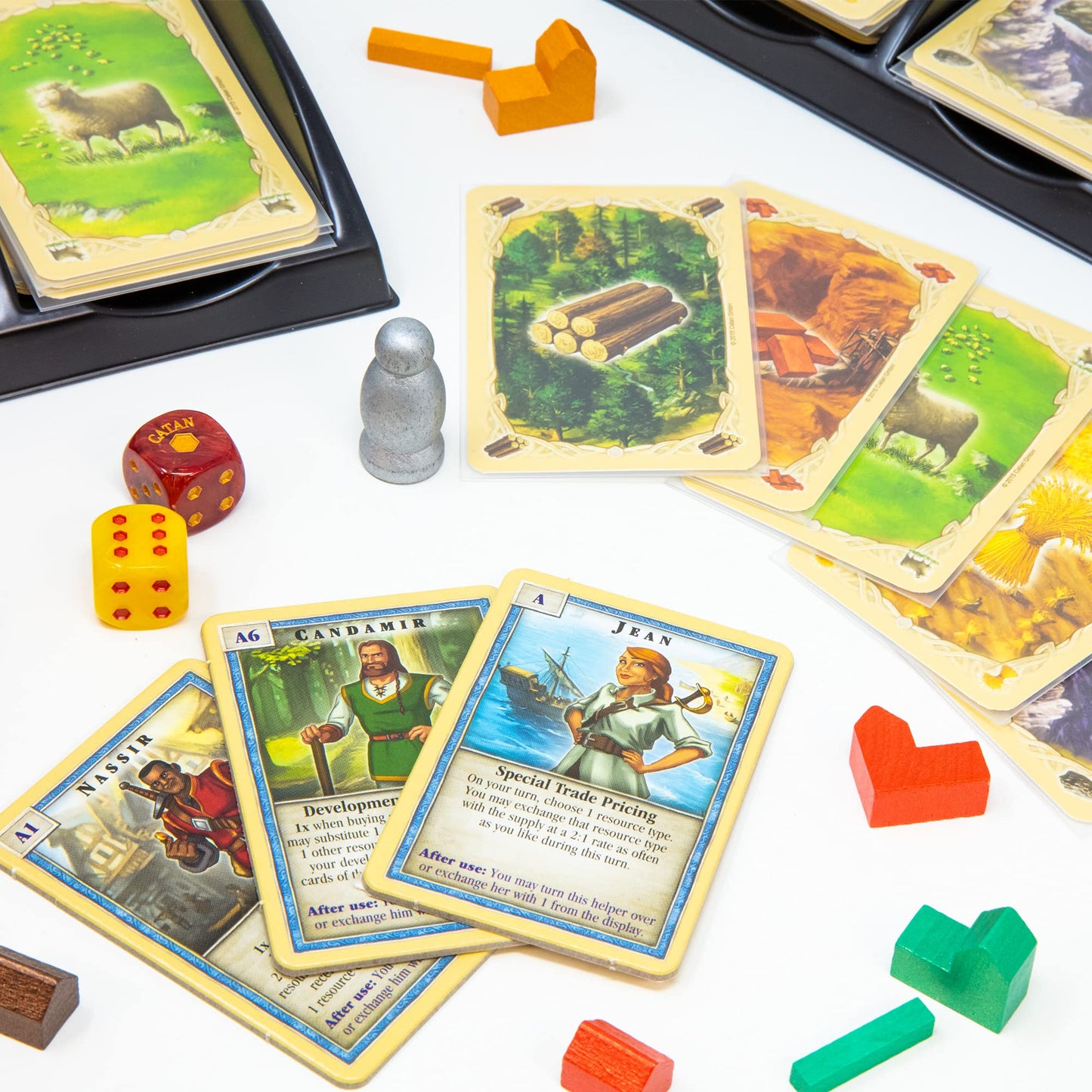 Catan Board Game 25th Anniversary Edition Includes The Base Game and The 5-6 Player Extension Family Board Game