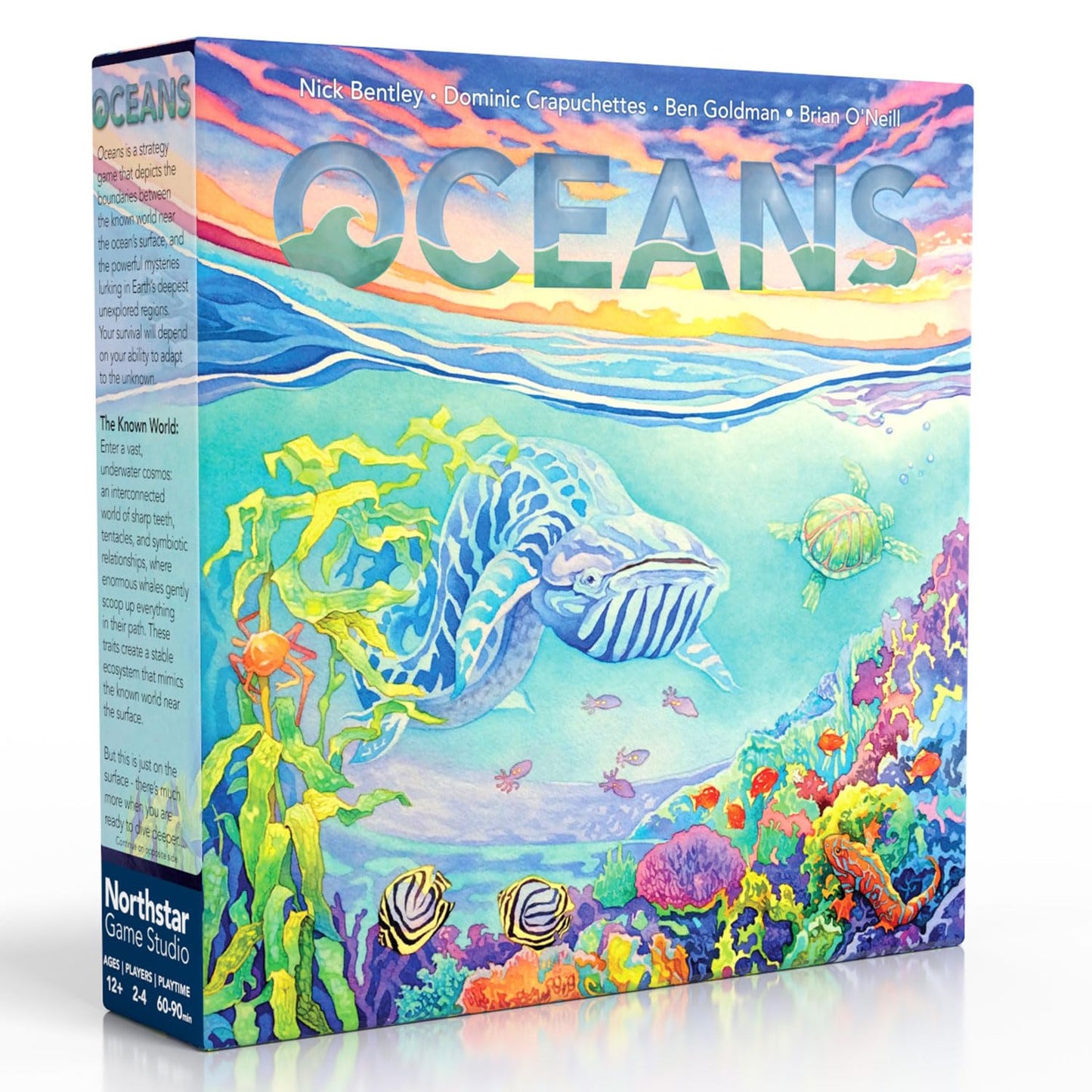 Northstar Game Studio Oceans Board Game Beautiful Strategy Ecosystem