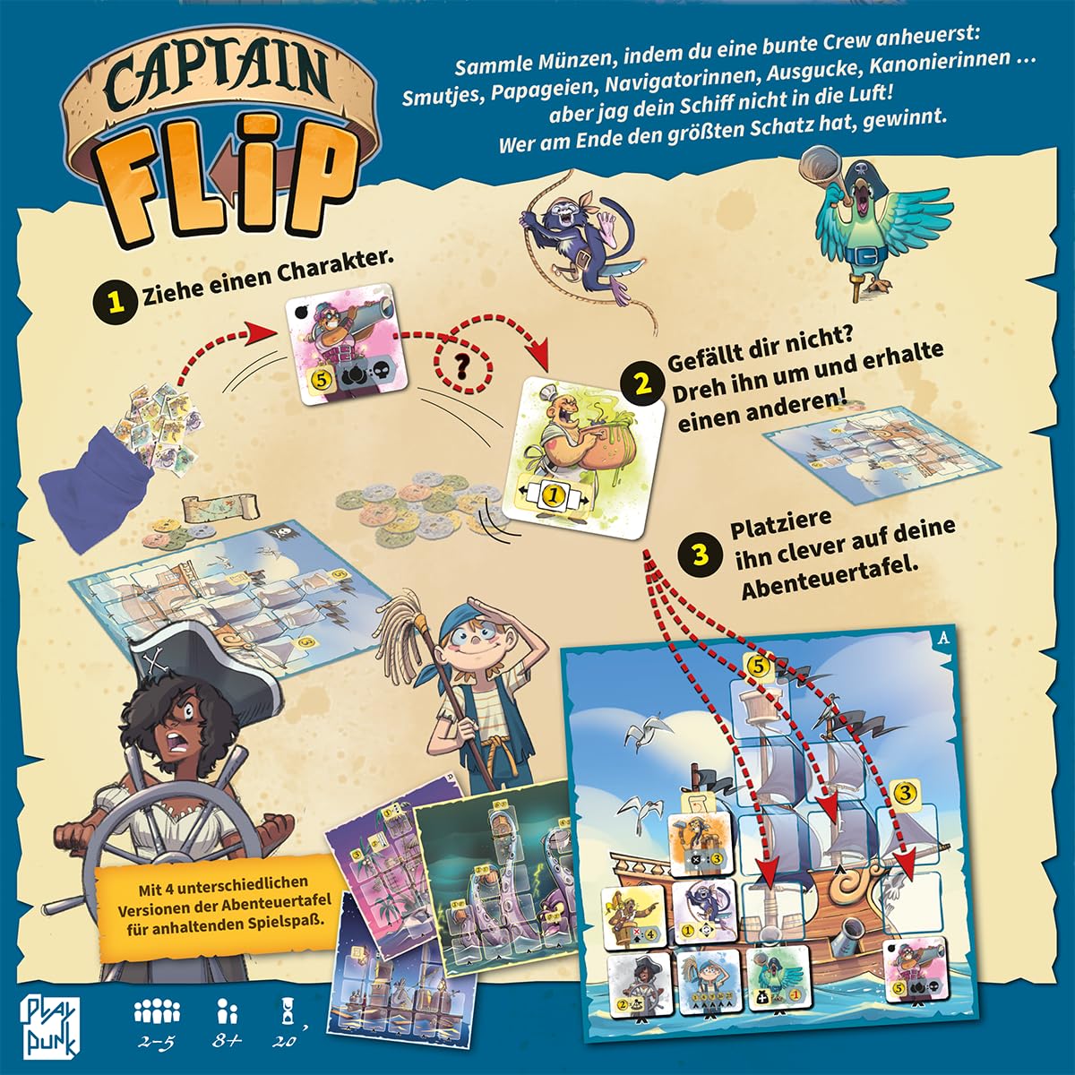Captain Flip Board Game