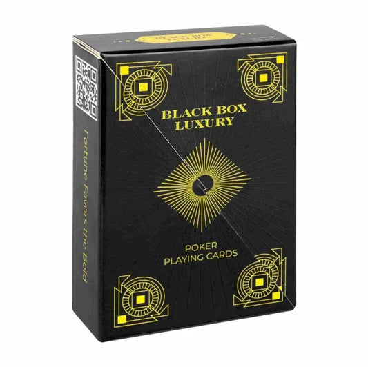 Black Box Luxury Poker Playing Cards