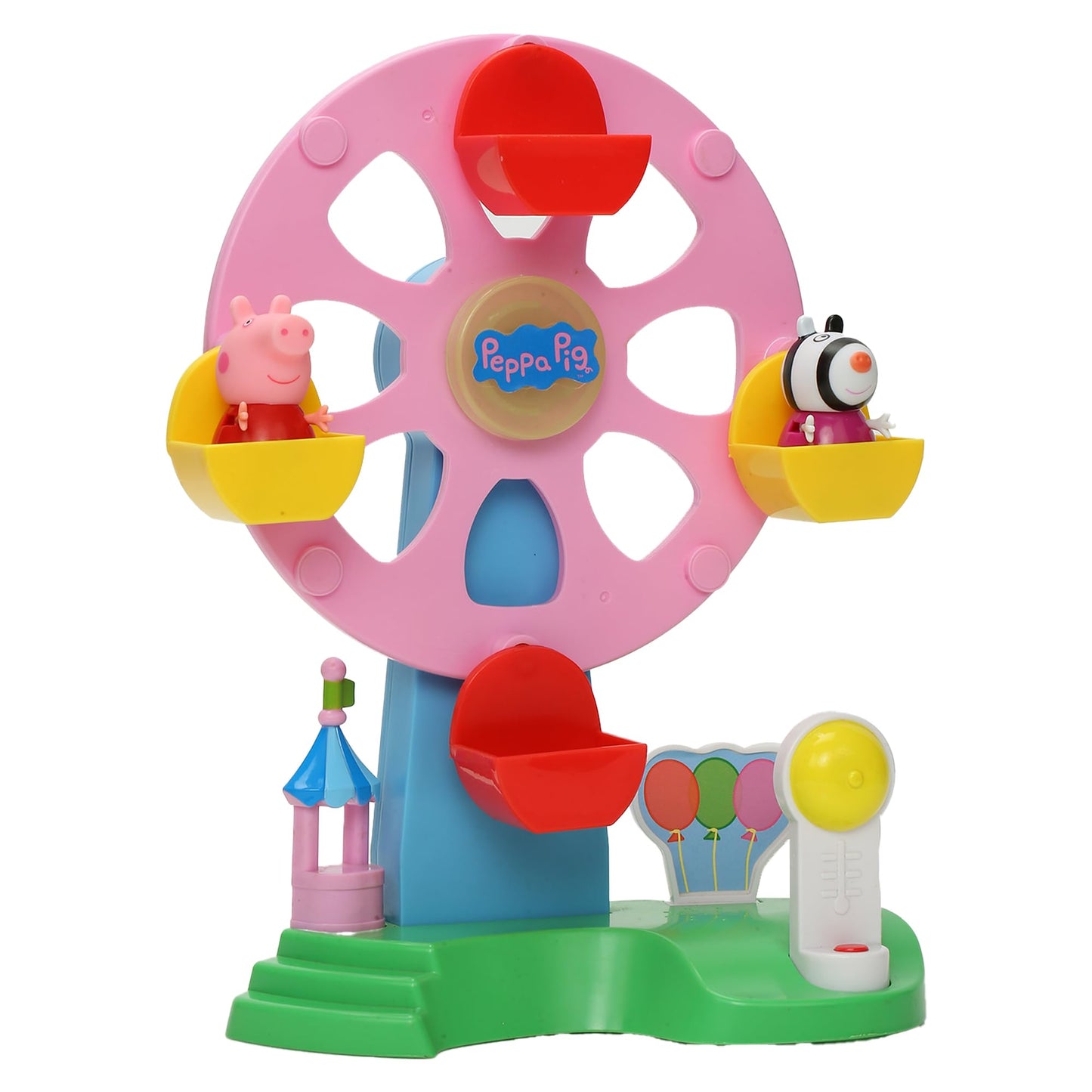 PEPPA PIG Ferris Wheel Playset with Lights Sounds and Motion Effects Includes 2 Figures