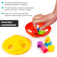 Ratna's Baby's Stack & Sort 2-in-1 Educational Toy with Train Stacker, Nesting, Stacking, Pull Along & Shape Sorting Toy for Kids 1+ Years