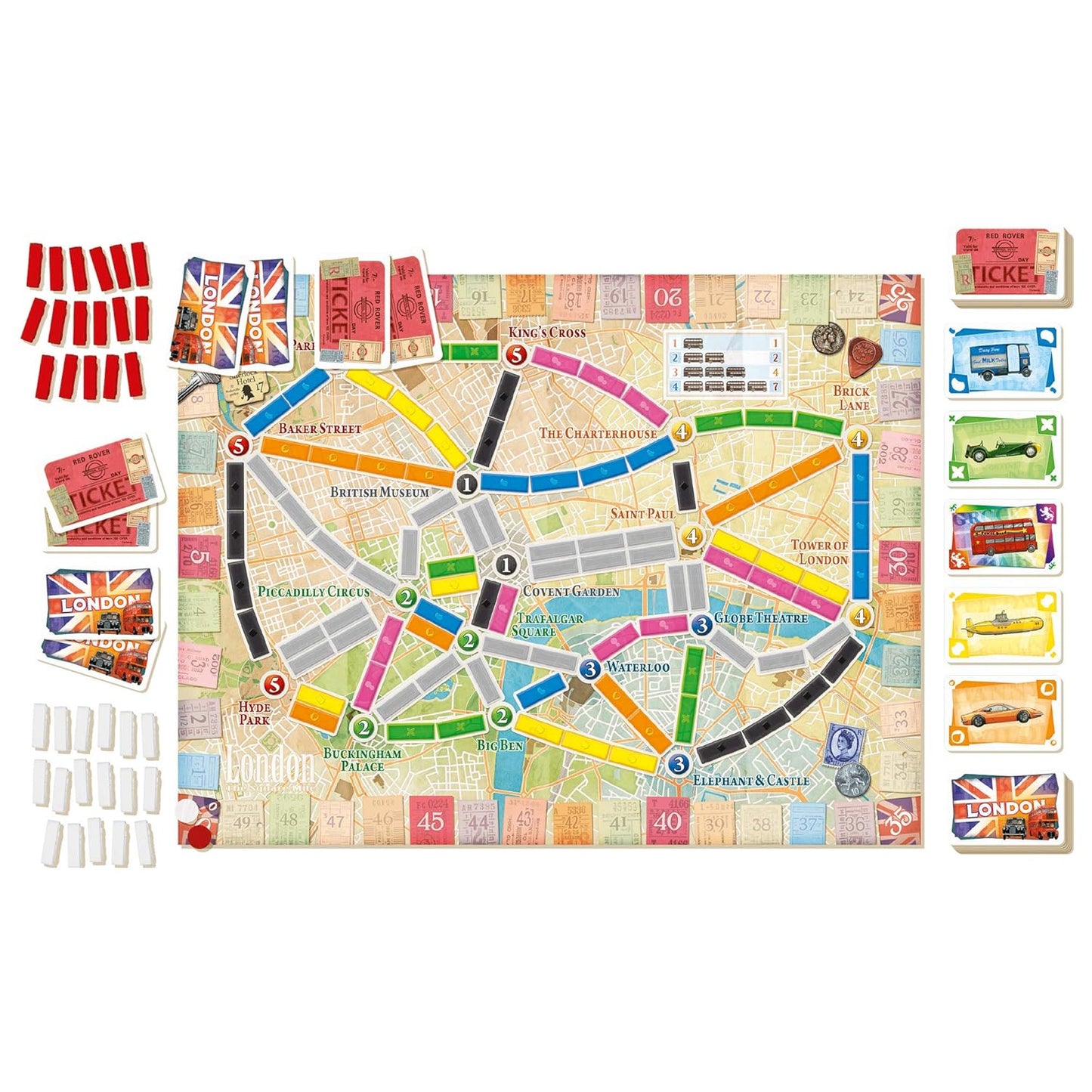 Asmodee Ticket to Ride London Board Game