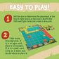 Peaceable Kingdom Race to the Treasure! Cooperative Path Building Game