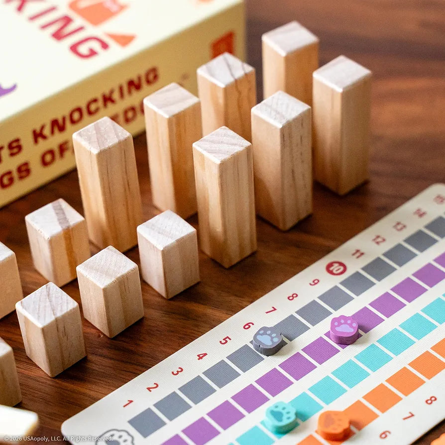 Cats Knocking Things Off Ledges Board Game