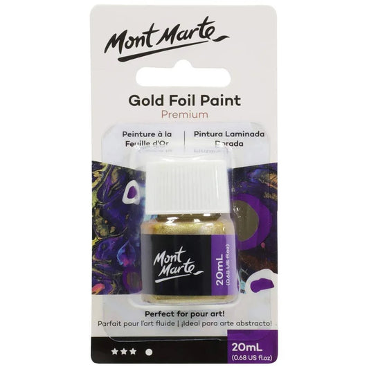 Mont Marte Premium Foil Paint

Gold - 20 ml