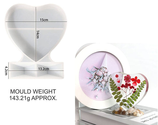 Silicone Mould Big Heart Frame