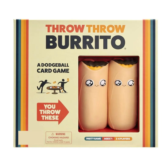 Throw Throw Burrito: The Ultimate Dodgeball Card Party Night Game