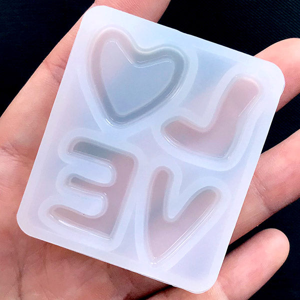 Silicone Mould Love