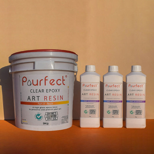 Pourfect Ultra Clear Art Resin Kit 12 Kg