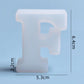 Silicone Mould Alphabet Set 2.5 Inch