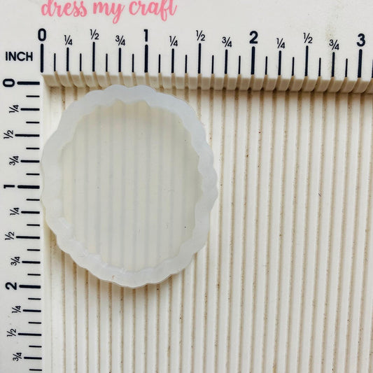 Silicone Mould Oval Agate 2 Inch