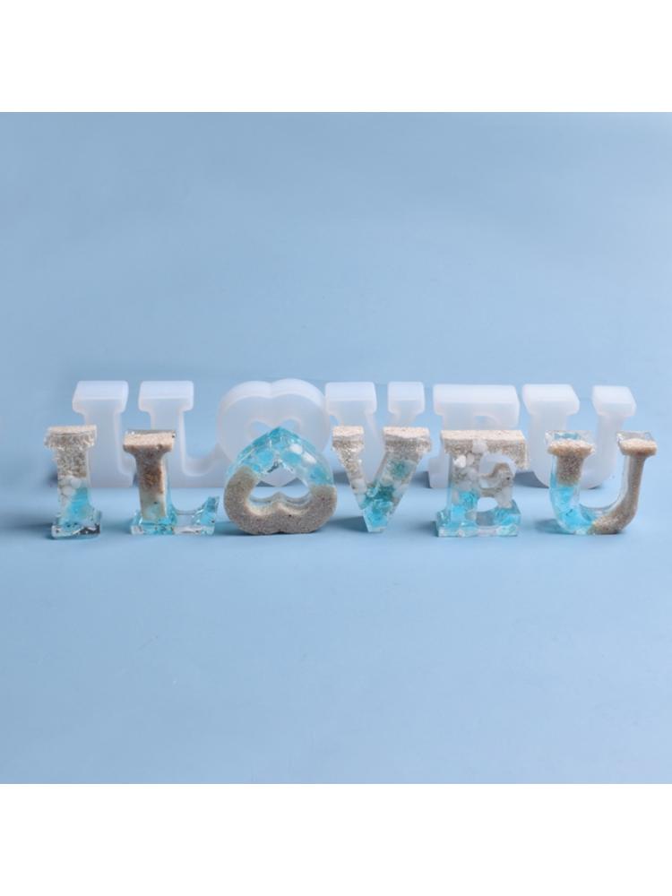 Silicone Mould Alphabet Set 2.5 Inch