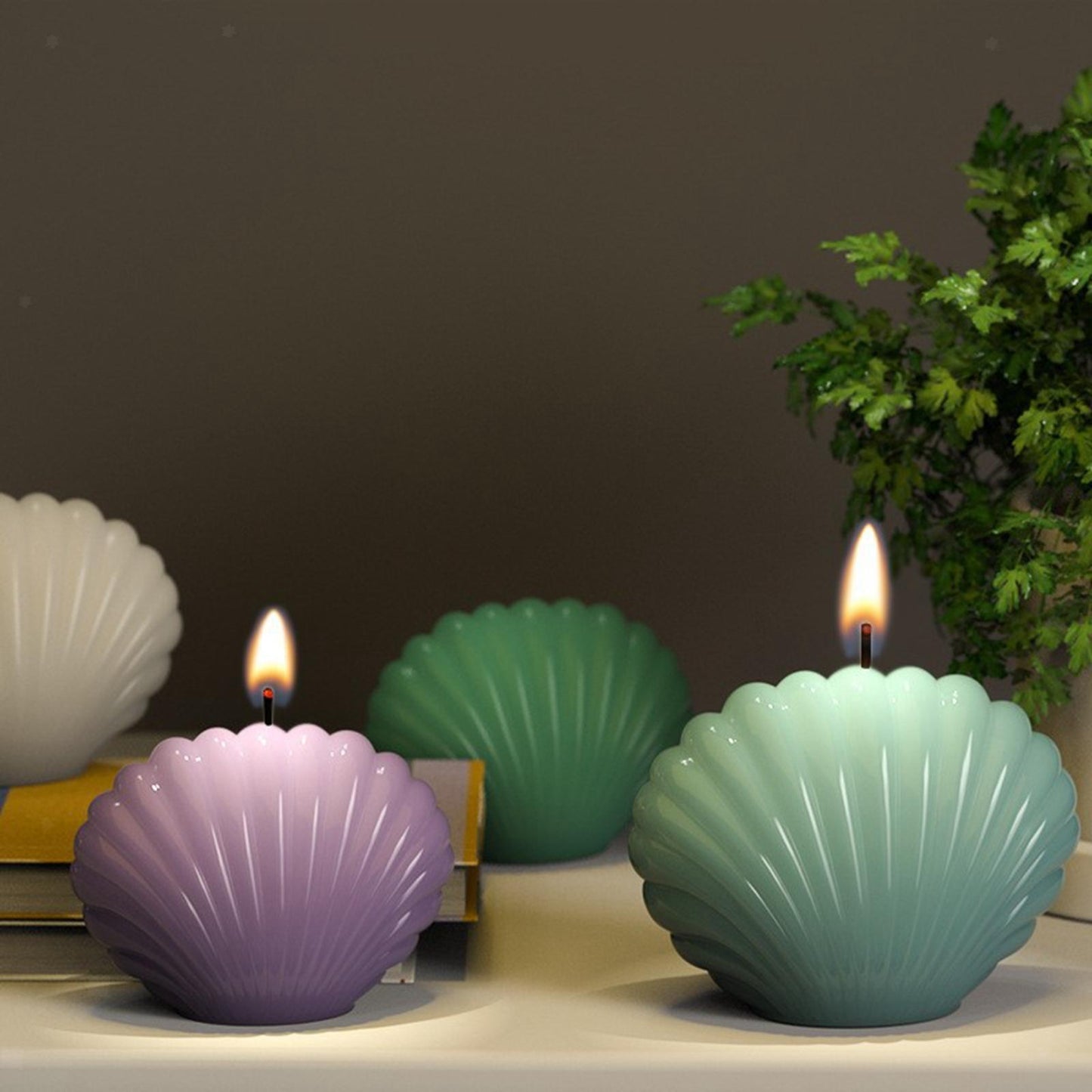 Silicone Mould Shell Candle